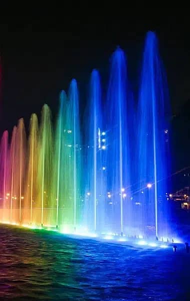 dancing fountain musical fountain led lights under water 1