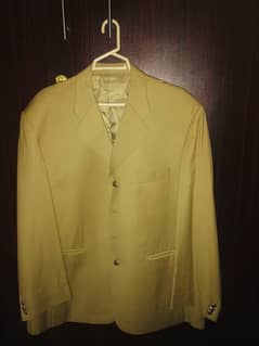 mustard / Dark Beige Colour coat