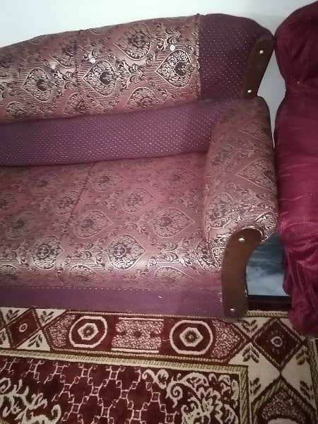 5 seater sofa set without covers 0