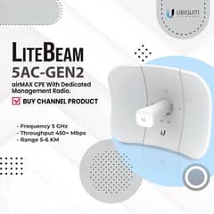 LiteBeam 5AC GEN2 - New Stock 0