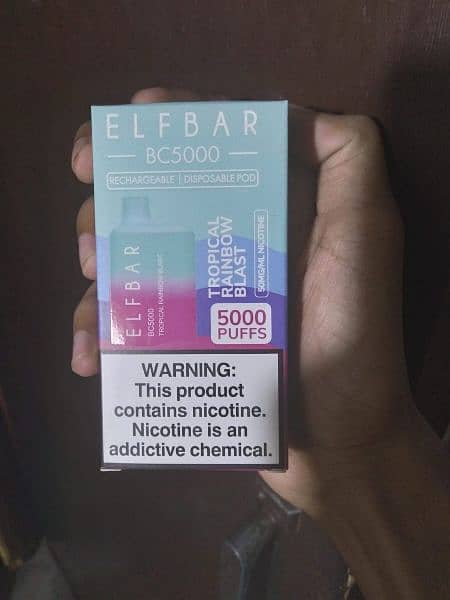 Elfbar disposable pod rechargeable 5000 puffs 3
