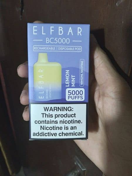 Elfbar disposable pod rechargeable 5000 puffs 7