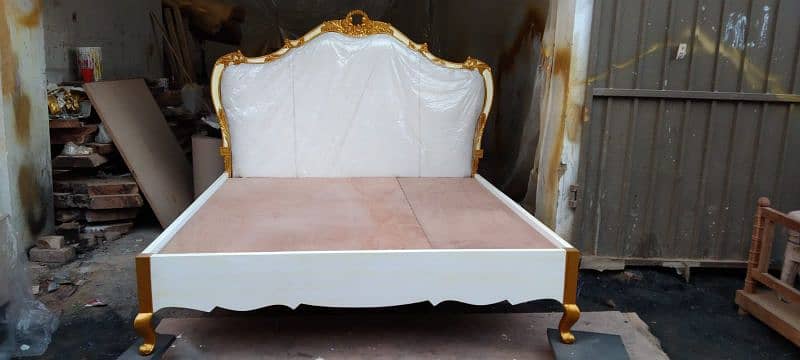 bed dressing side table / double bed / bed / bed set / Furniture 5