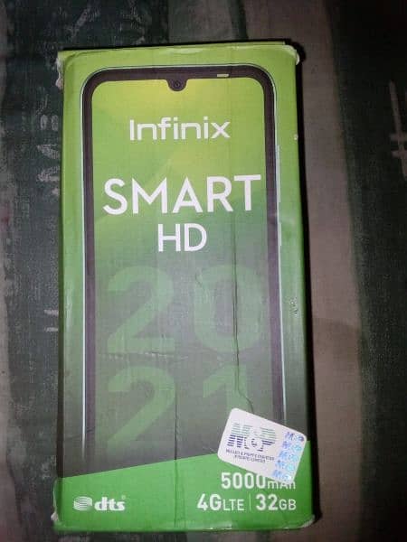 Infinix smart HD with original box, only 7 month used,10/10 condition 10