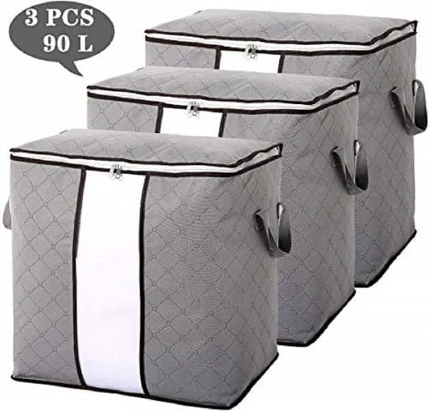 clothes storage organizer ,storage box Pack 3 0