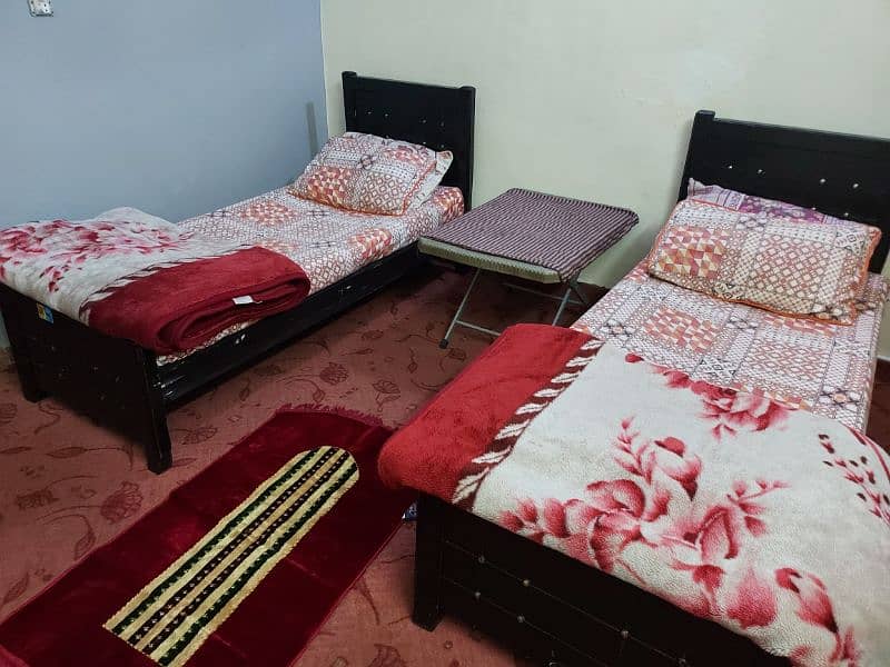 Hostel for Kips Entry Test PREPARATION at Johar Town kips ac room seat 15
