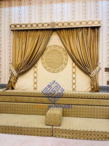 Arabic Majlis | Sofa set | Bed renovation | Bethak | Curtains | Rugs 9