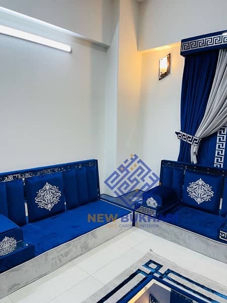 Arabic Majlis | Sofa set | Bed renovation | Bethak | Curtains | Rugs 15