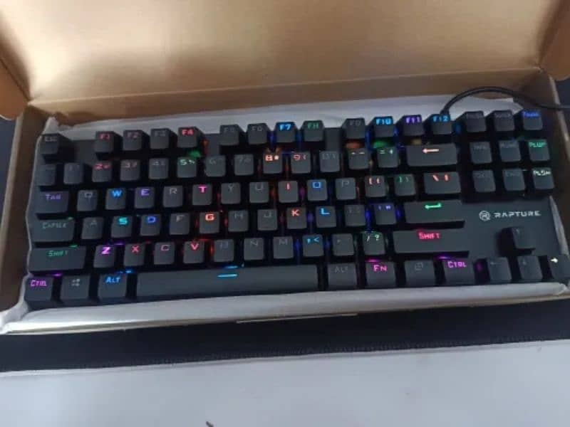 RAPTURE KILO RGB Mechanical Gaming Keyboard 87 keys. 0