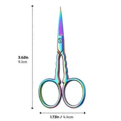 Good quality: These nose hair scissors