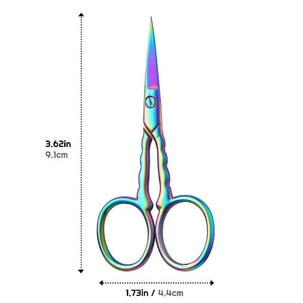 Good quality: These nose hair scissors 0