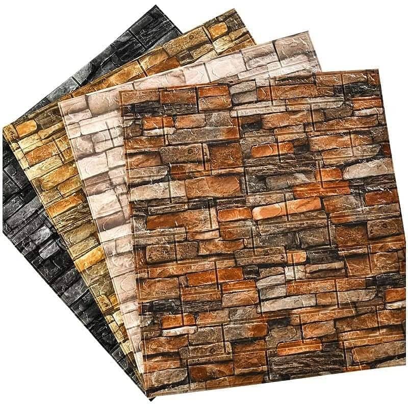 wallpapers / Wooden floor / Vinyl floor / Window blinds / PVC wall Pan 1