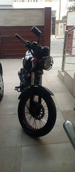 Hi Speed Infinity 150cc Heavy Chopper street cafe racer 17