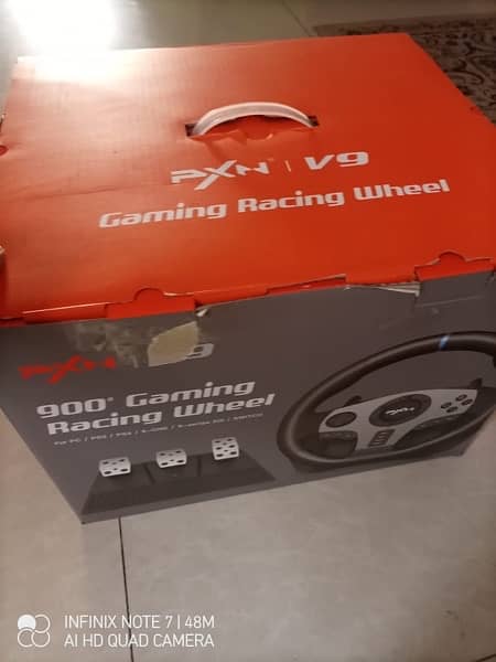 pxn gaming racing wheel v9 10/10 condition 3