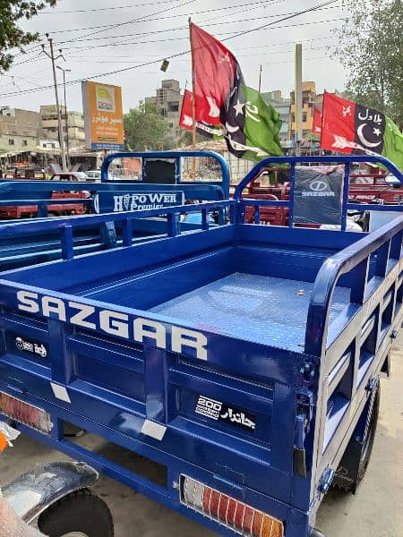 New Sazgar 200cc Loader With Water Cooler Engine 4