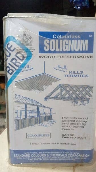 Solignum Wood Preservative (ENGLAND) Deemak ka tail 2