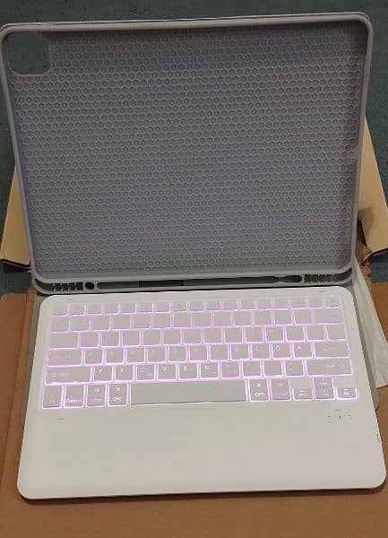 Keyboard Folio Case for iPad pro 12.9 inch - rose gold 0