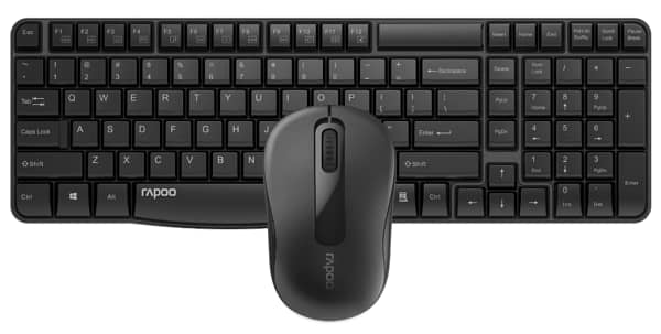 RAPOO X1800S Wireless KeyBoard & Mouse Combo 0