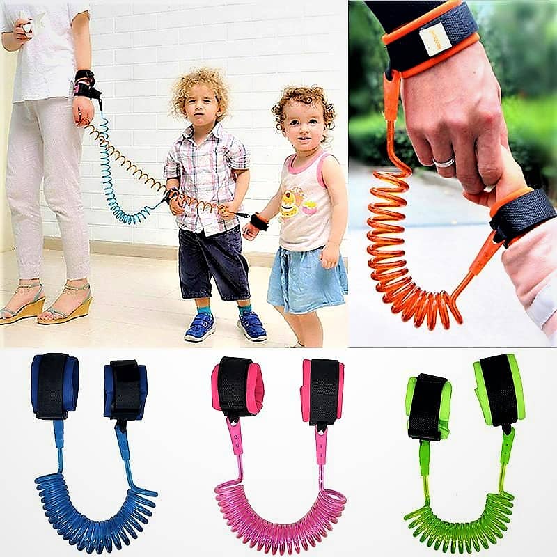 Baby Child Anti Lost Wrist Link Safety Harness Strap Rope 0