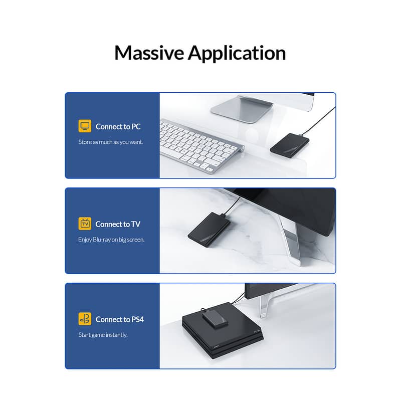 Orico 2.5-Inch Portable Hard Drive Enclosure 9