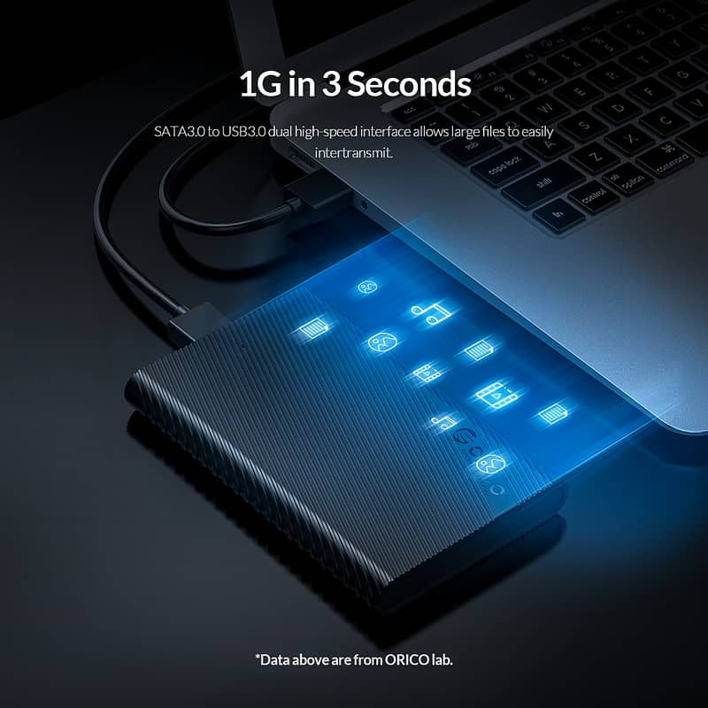 Orico 2.5-Inch Portable Hard Drive Enclosure 11