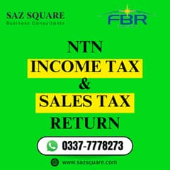 Sales Tax, Income Tax, Accountant, FBR, SECP, PSEB, Audit