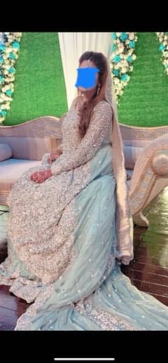 Bridal wear with original silver jewlery