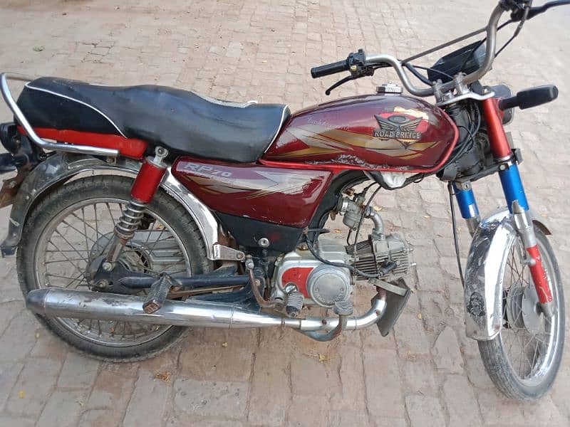 Road prince 70cc motorcycle 2