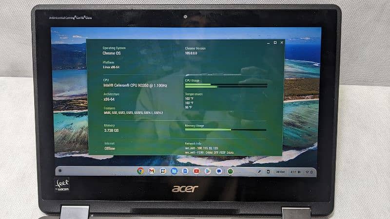 Acer Chromebook spin 11 10/10 condition 8
