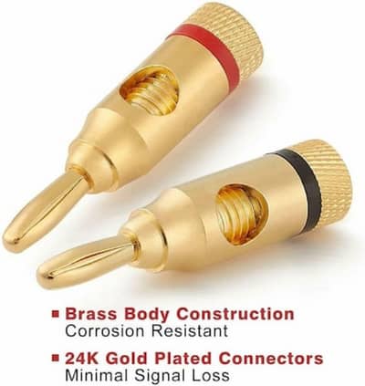 BANANA imported  CONNECTOR PAIR 0321-2123558
