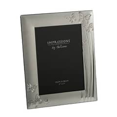 Branded Photo Frame Impressions by Juliana Butterfly Silver Plated 0