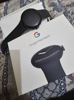 Google Pixel Watch Black Obsidian Strap