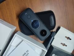 insta360 one x2 with bullet time invisible stick including sd card