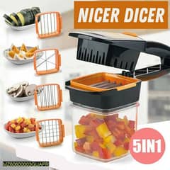 5 in 1 Fruit Vegetable Chopper FREE Delivery