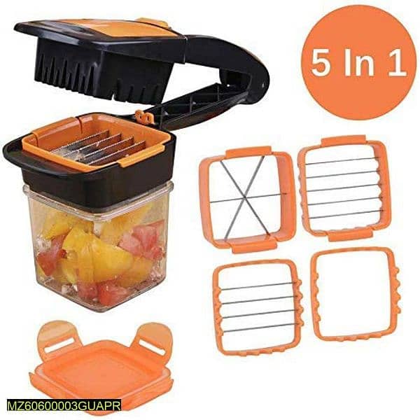 5 in 1 Fruit Vegetable Chopper FREE Delivery 2
