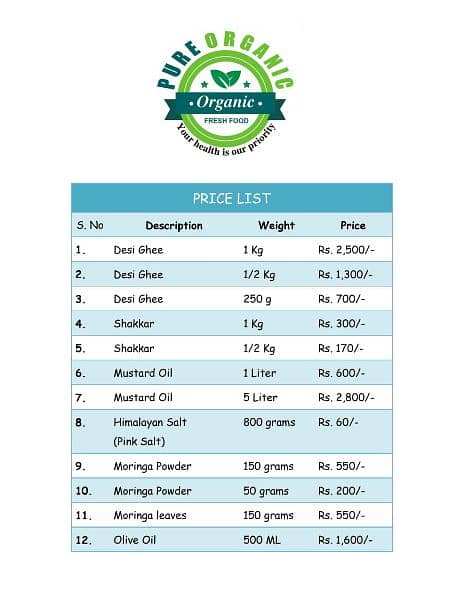 Pure Organic, Islamabad providing pure honey, shakkar, moringa powder 8