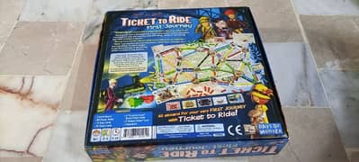Ticket to ride first journey board game toys kids puzzle strategy