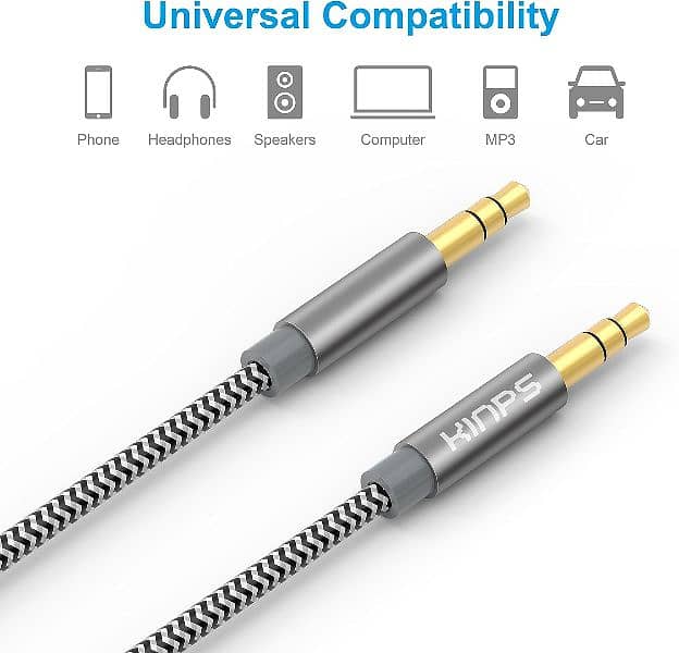 2M, MillSO 6.5mm 3.5mm Terminal Conversion TRS 3.5mm Stereo Mini Jack 16