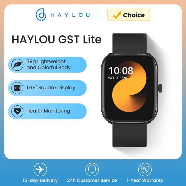 Haylou GST Lite Smartwatch 9