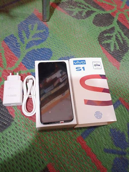 vivo S1 (8Gb/256Gb) ram full new with box and charger pTa proved 4