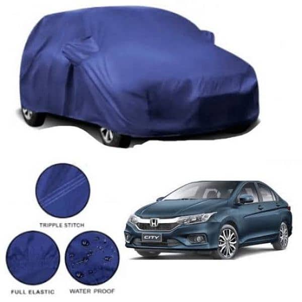 Honda City Full Body Soft Blue Cover For sale 0