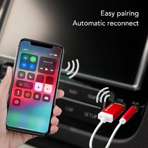 Qidoe Car Radio Audio Adapter MP3 Music Player Hands-free Car Kit 8