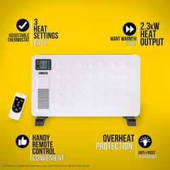EasyHome 2300W/2.3KW Electric Convector Heater Freestanding Radiator i