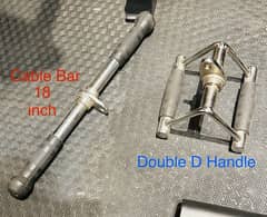 tricep handle and rowing handle V shape