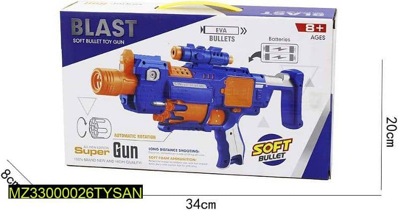Soft Bullet Toy Gun 2