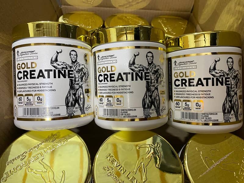 Creatine and Gold Whey Protein Fitness Combo Supplement Deal 3