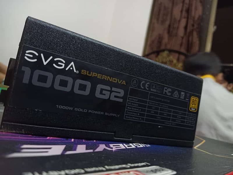 power supply EVGA SuperNOVA 1000 G2, 80+ GOLD 1000W, Fully Modular 1