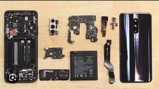 Oneplus 7pro panel and all parts orignal