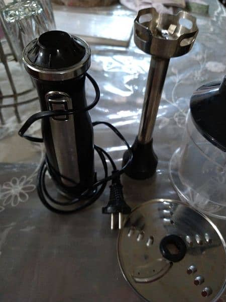 Cambridge chopper+ hand blender+ crusher 100 percent working condition 2