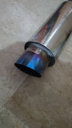 CAR SPORTS MUFFLER FOR SALE IN GOOD CONDITION